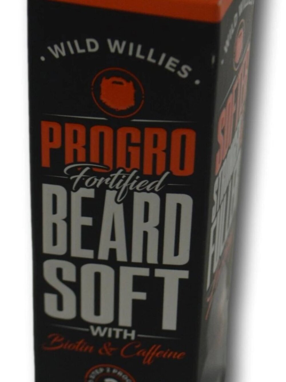 Mens Wild Willies PROGRO BEARD SOFT Biotin Caffeine Revitalizing Conditioner NIB